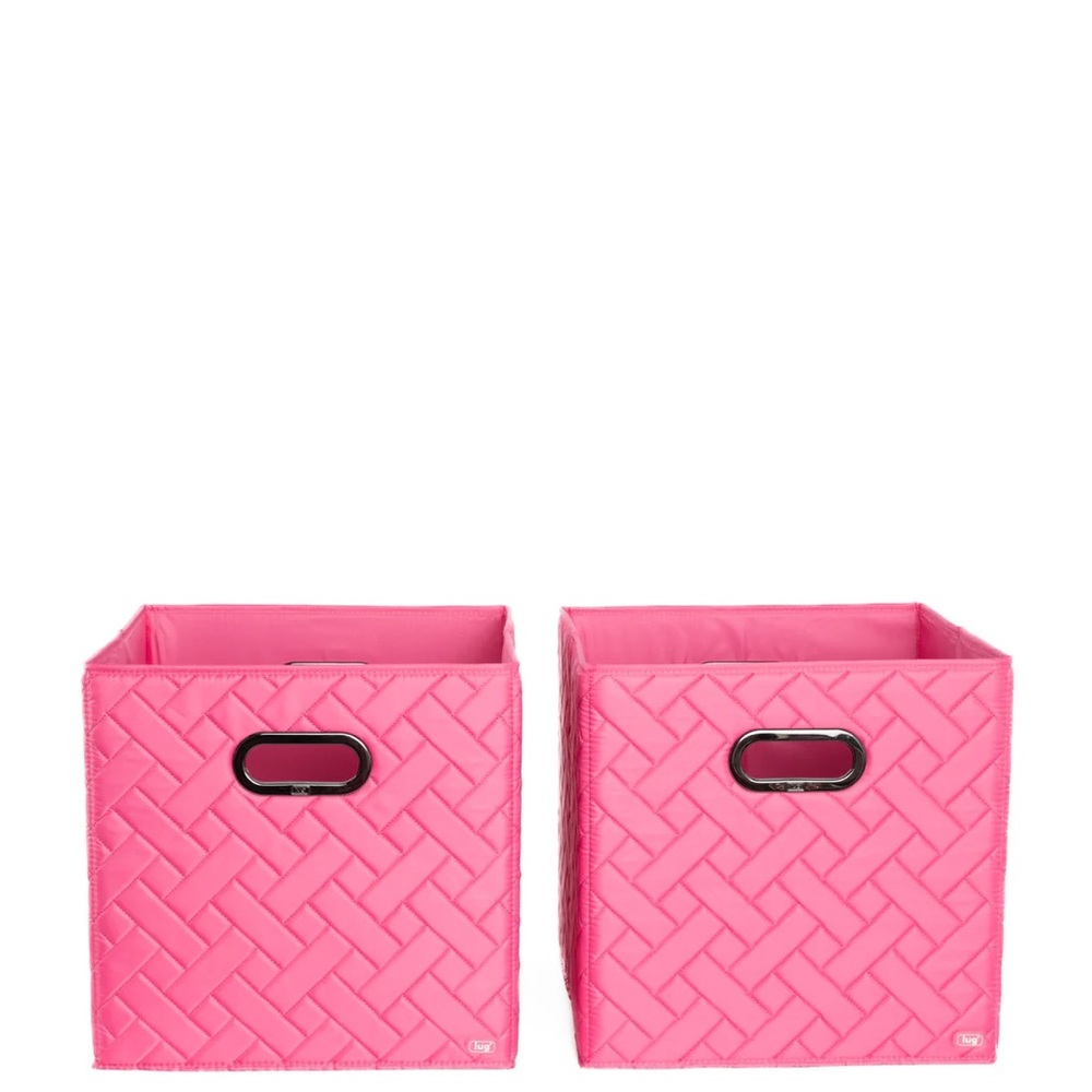 Pink Storage Bins - Picture 2 of 7
